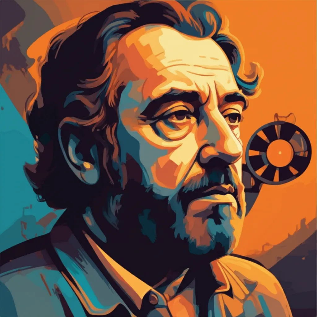 Artistic portrait of Bigas Luna