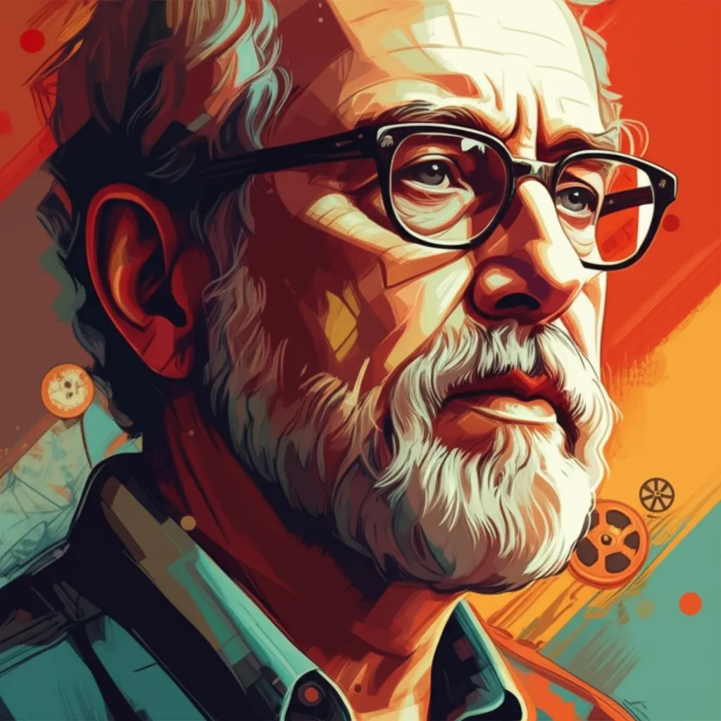 Artistic portrait of Phil Tippett