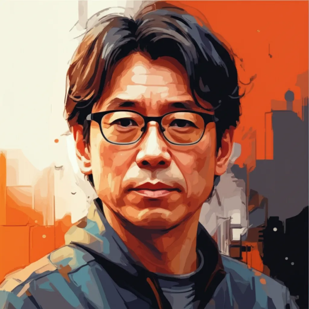 Artistic portrait of Takashi Yamazaki