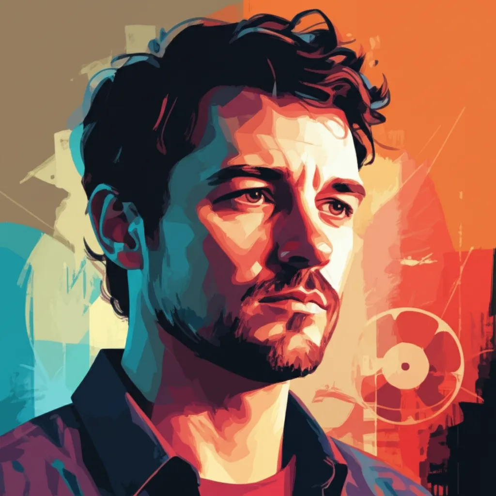 Artistic portrait of Bobby Roe