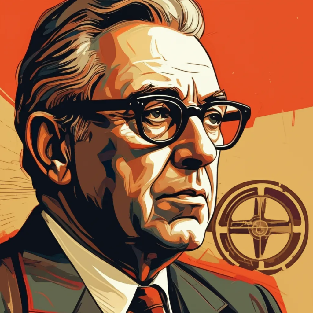 Artistic portrait of Roy Ward Baker