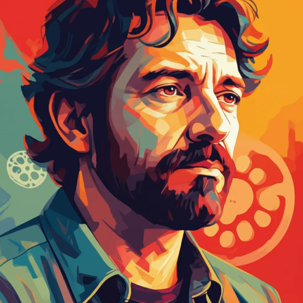 Artistic portrait of Robert Pulcini