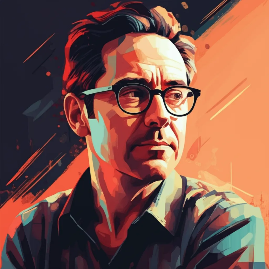 Artistic portrait of Tony Leondis