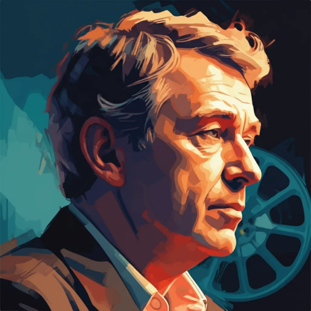 Artistic portrait of Nicholas Hytner