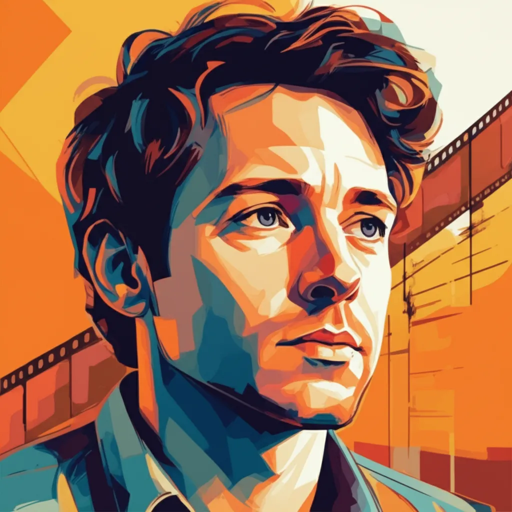 Artistic portrait of Jared Stern