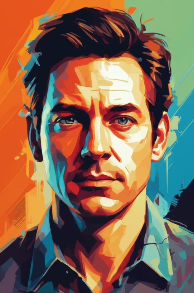 Artistic portrait of Simon Kinberg