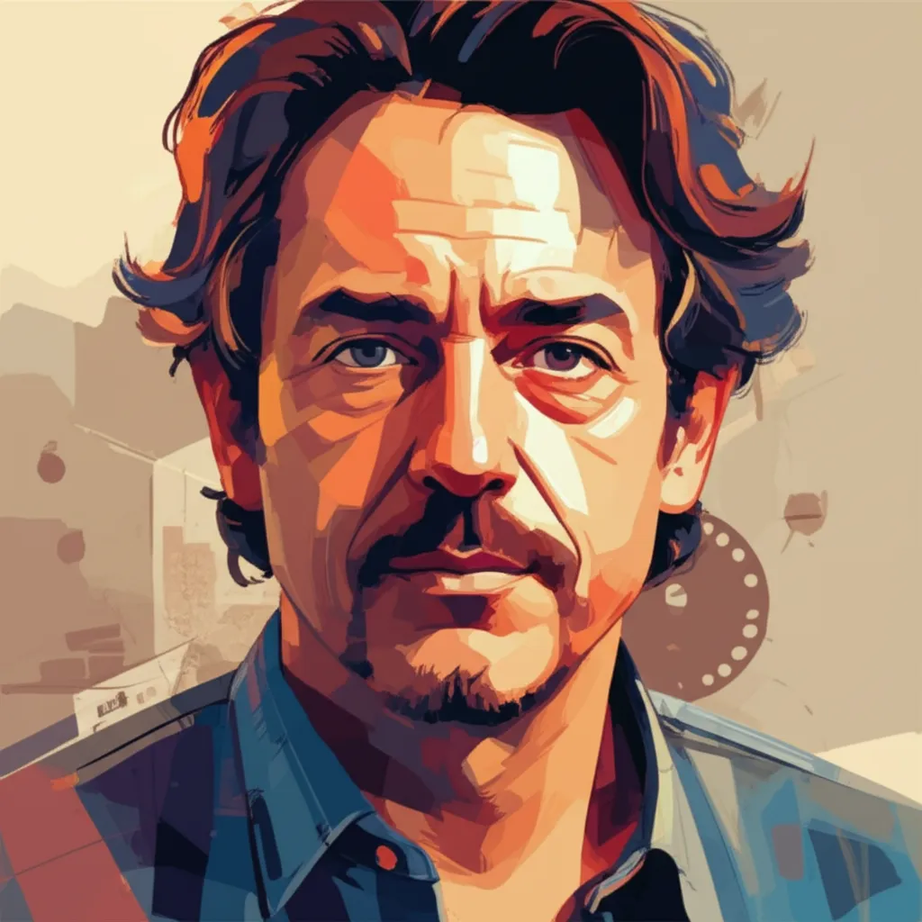 Artistic portrait of Richard LaGravenese