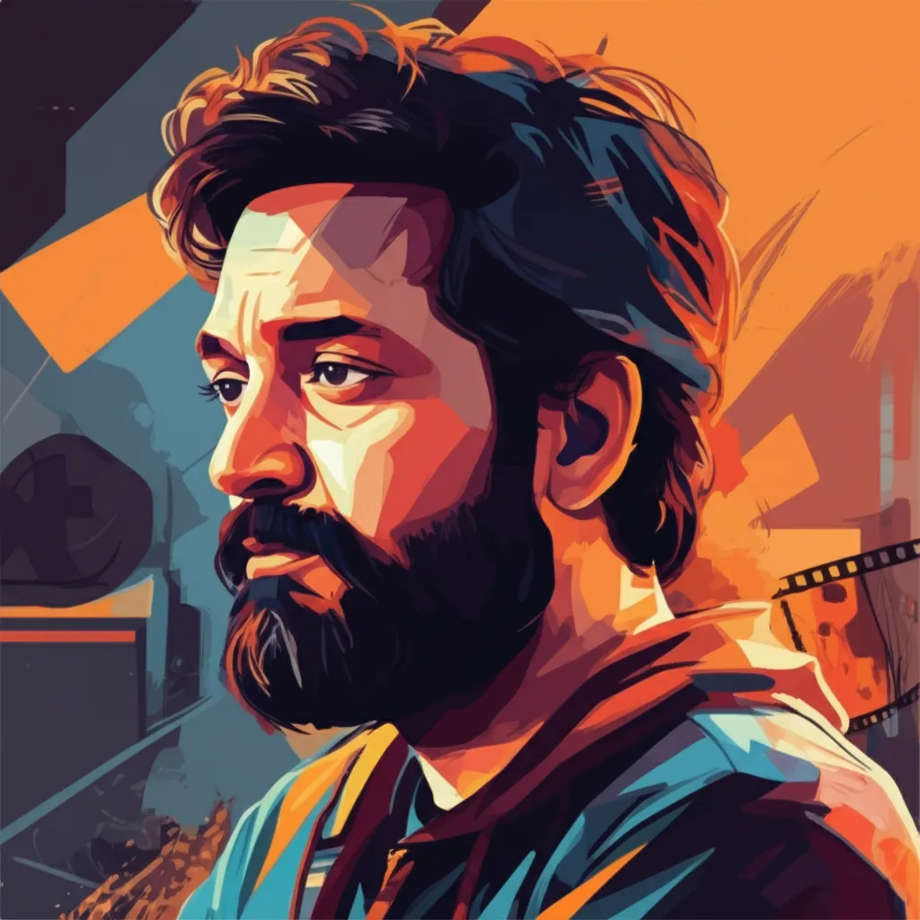Artistic portrait of John Paul Raj