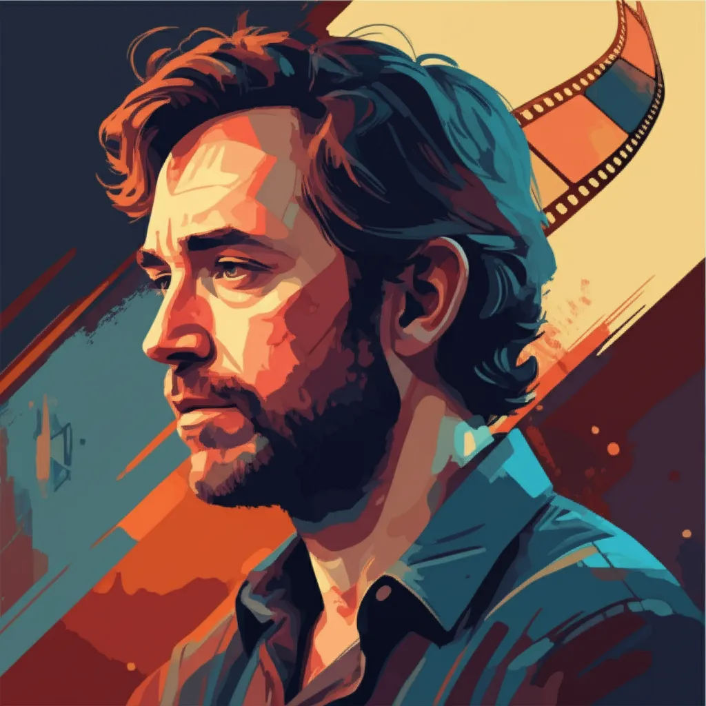 Artistic portrait of Brian Gilbert