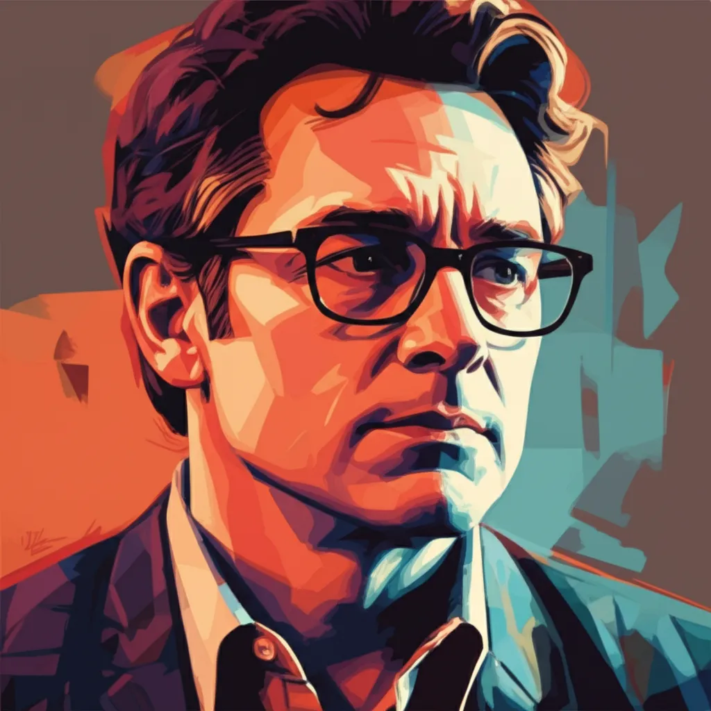 Artistic portrait of Dean Devlin