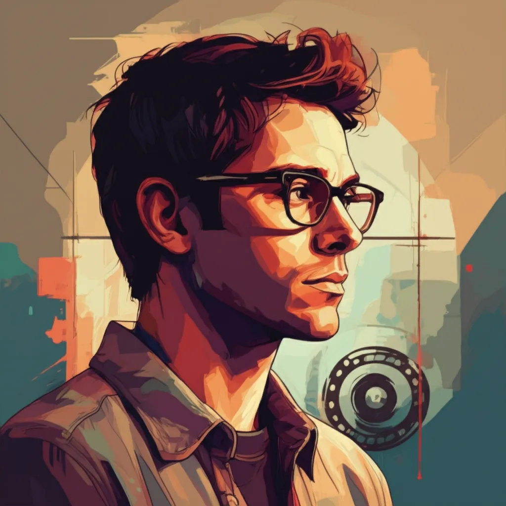 Artistic portrait of Jason Woliner