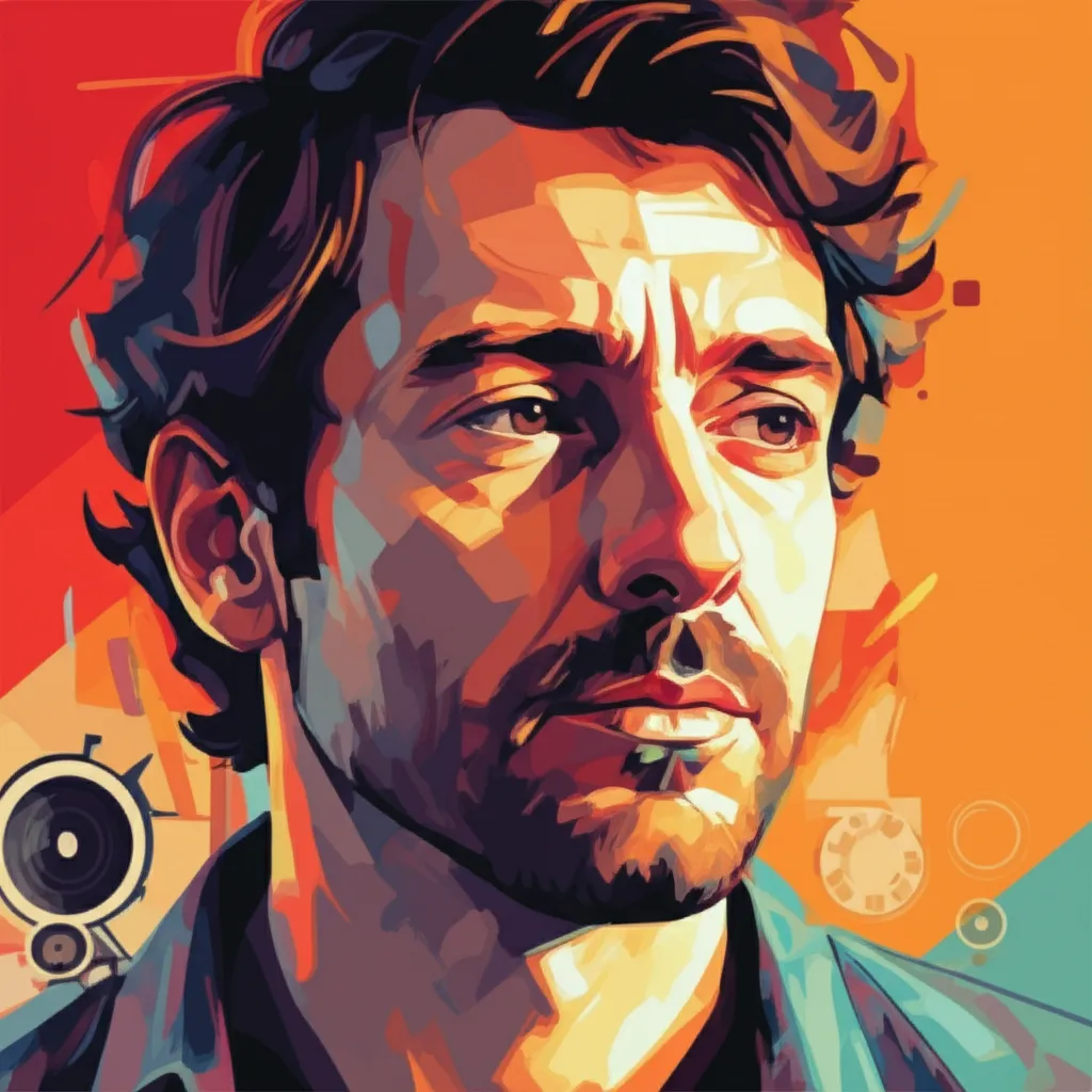 Artistic portrait of Fabio Resinaro