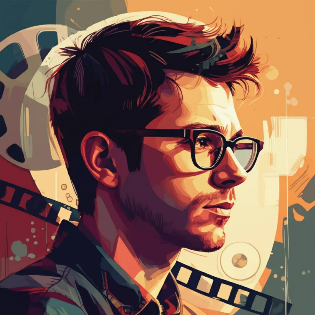Artistic portrait of Dean Fleischer Camp