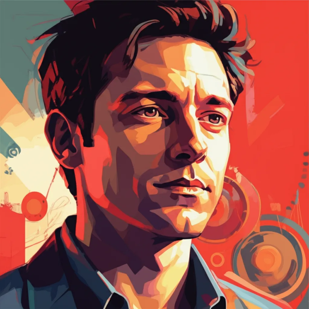 Artistic portrait of Tom Gormican