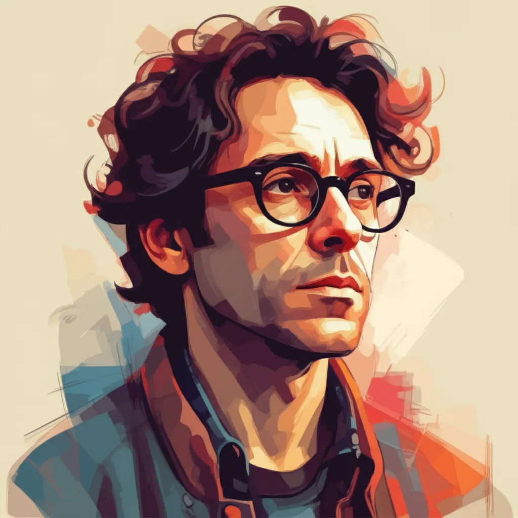 Artistic portrait of Cédric Klapisch