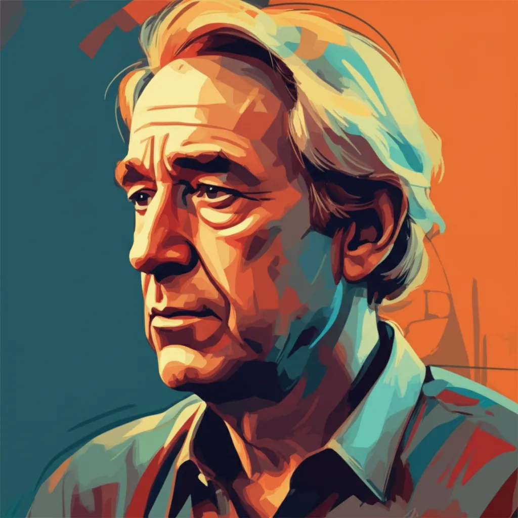 Artistic portrait of Bernie Goldmann