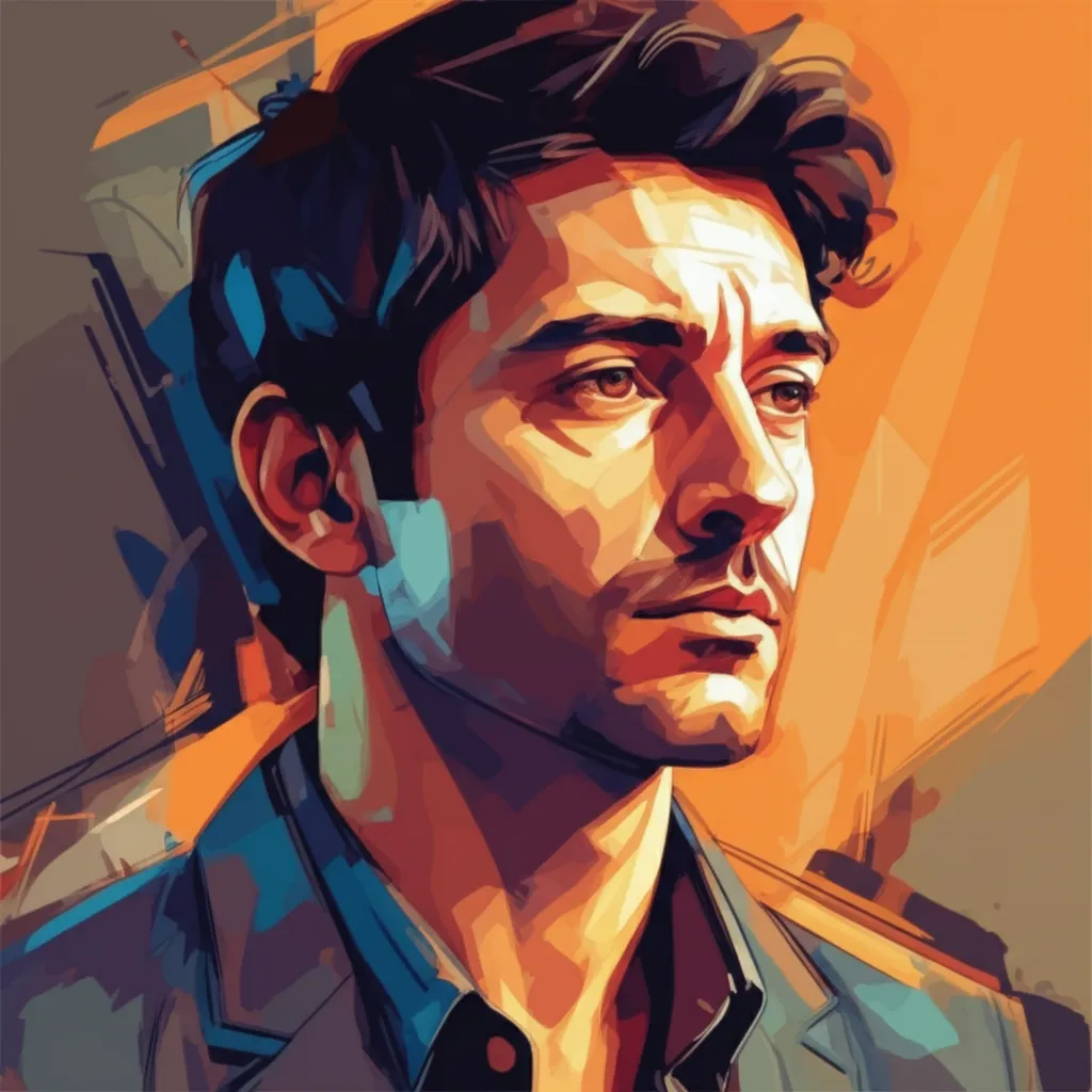 Artistic portrait of Sarik Andreasyan