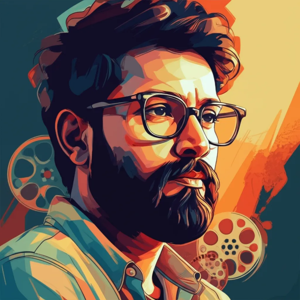 Artistic portrait of Mayur K. Barot
