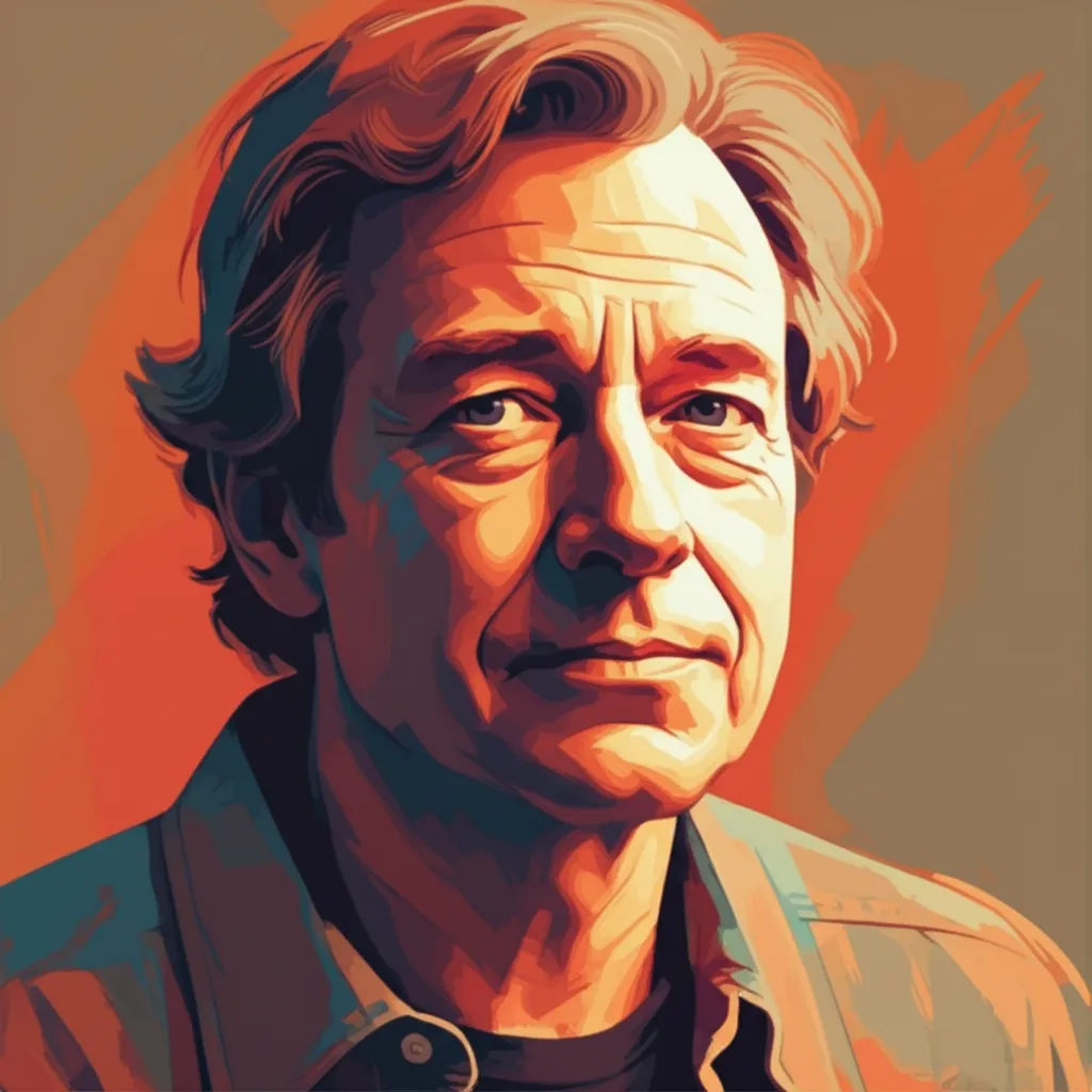Artistic portrait of Charles Martin Smith