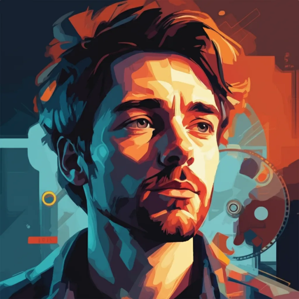 Artistic portrait of Dylan Brown