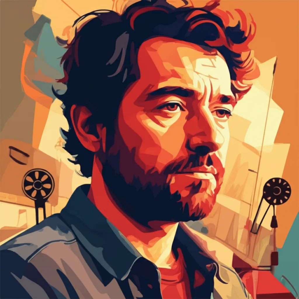 Artistic portrait of Goran Dukic