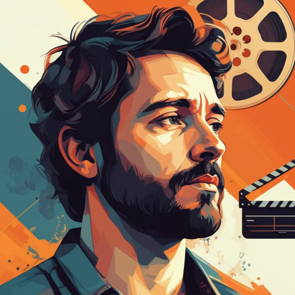 Artistic portrait of Alejandro Monteverde