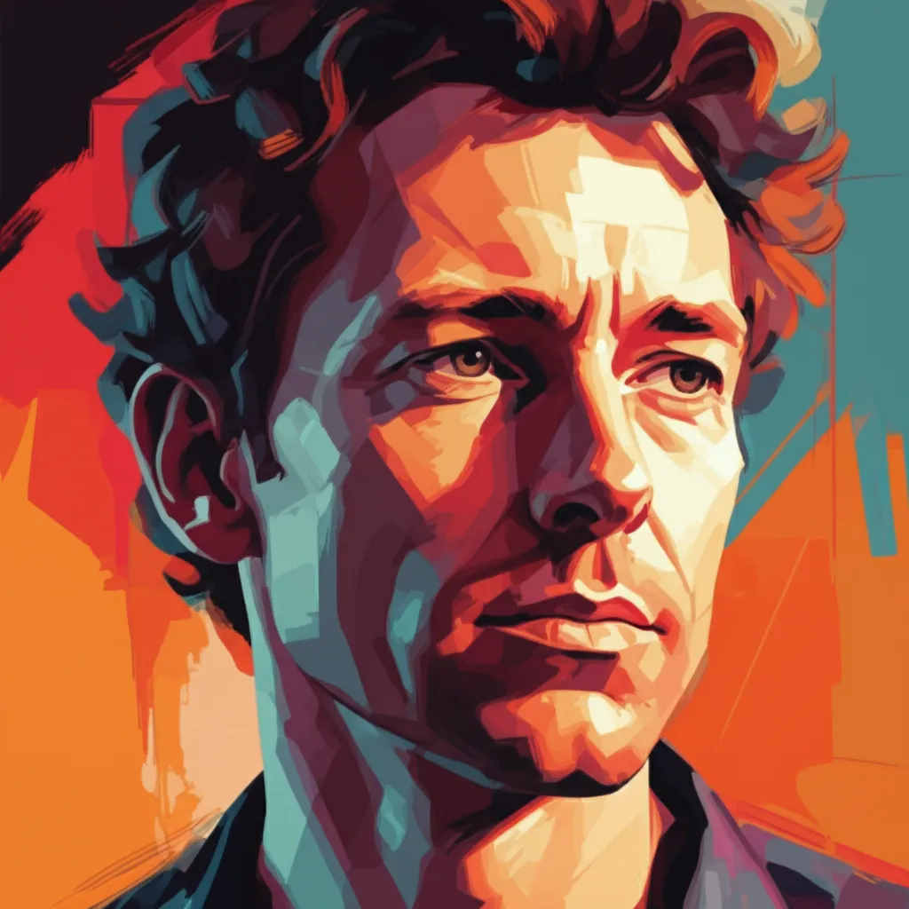Artistic portrait of Garth Davis