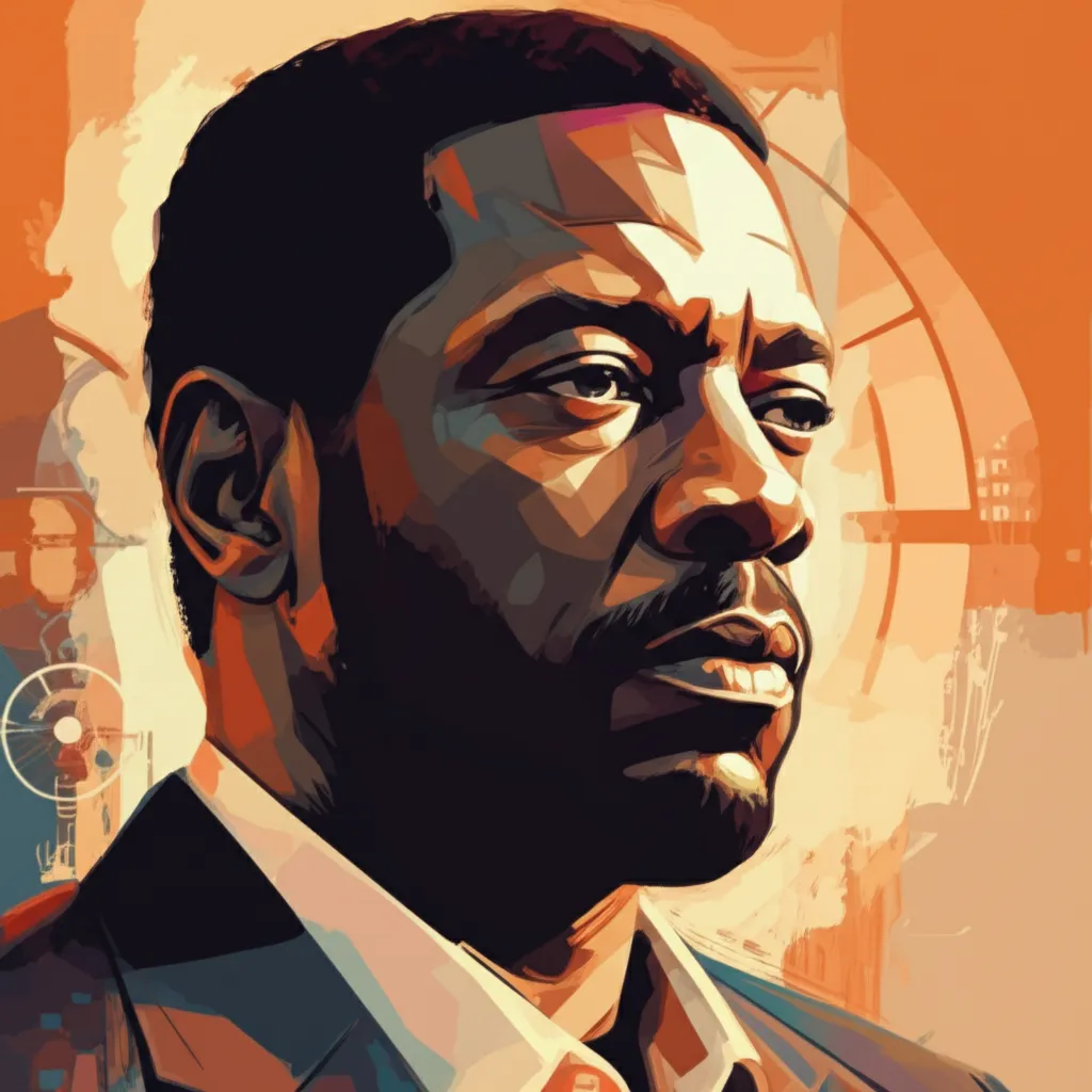 Artistic portrait of Antoine Fuqua