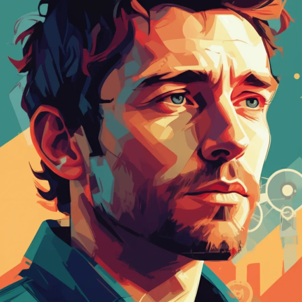 Artistic portrait of Jake Scott