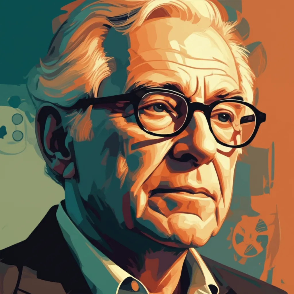 Artistic portrait of Jay Sandrich