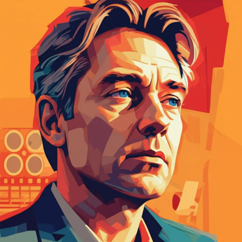 Artistic portrait of David Ross