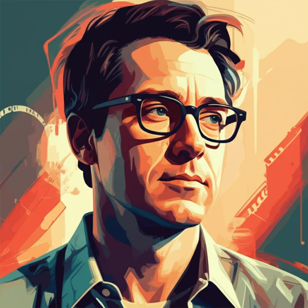 Artistic portrait of Brad Ableson