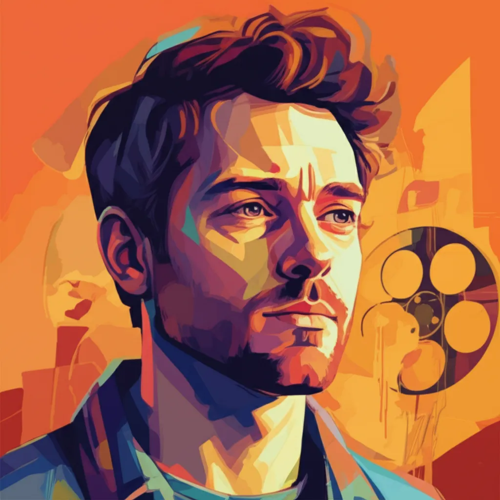 Artistic portrait of Kyle Newacheck