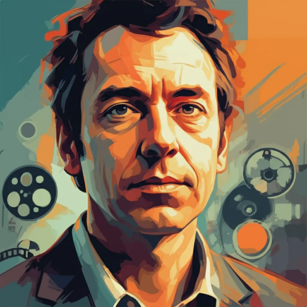 Artistic portrait of Garth Jennings