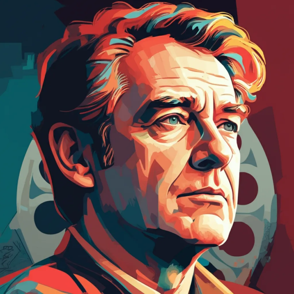 Artistic portrait of Robert Bierman