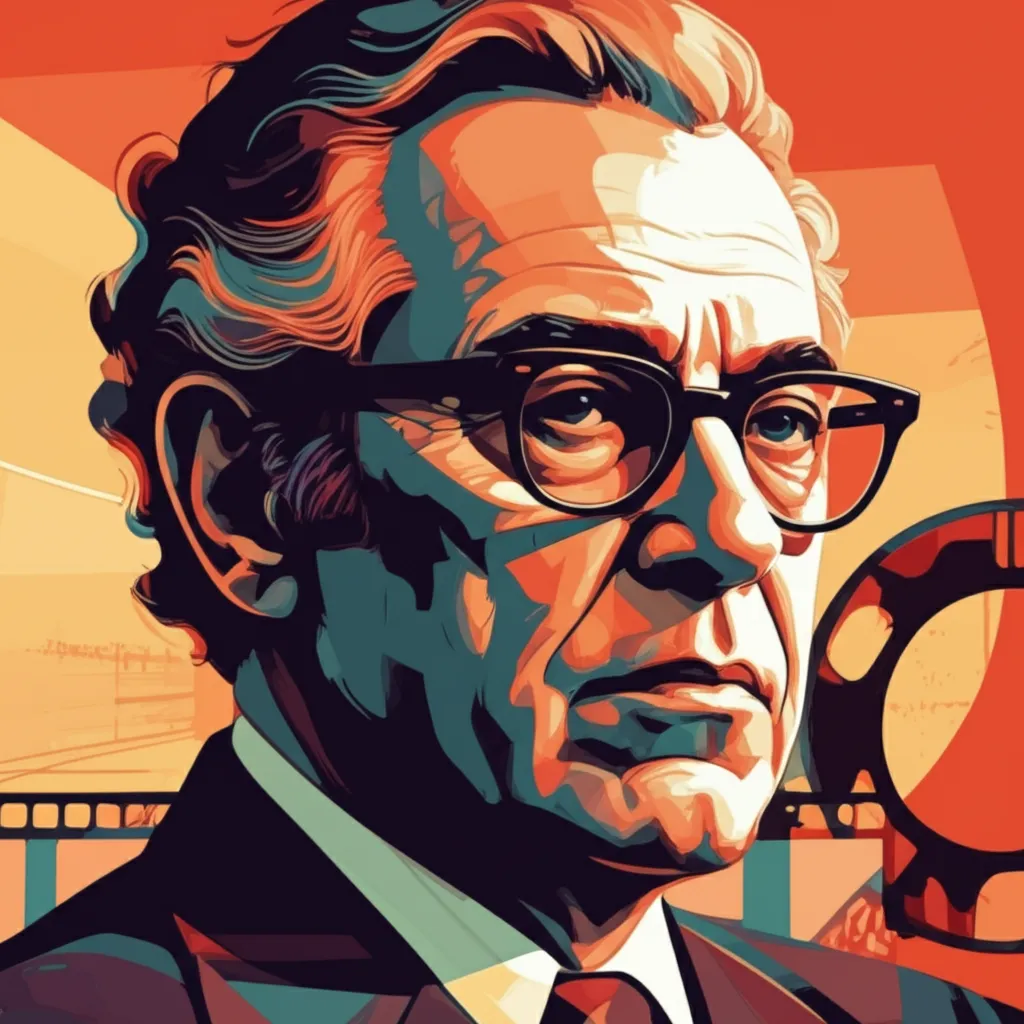 Artistic portrait of Franklin J. Schaffner