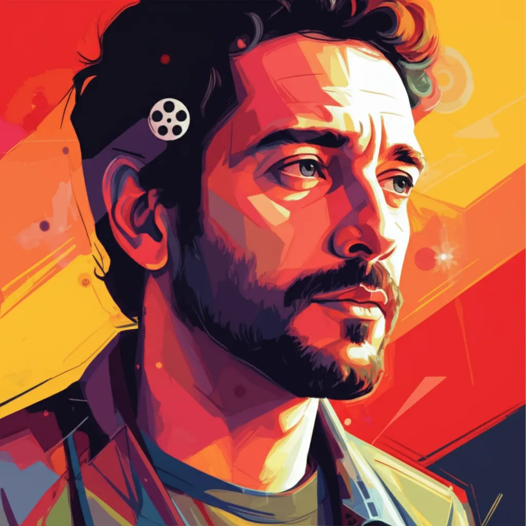 Artistic portrait of Alejandro Brugués