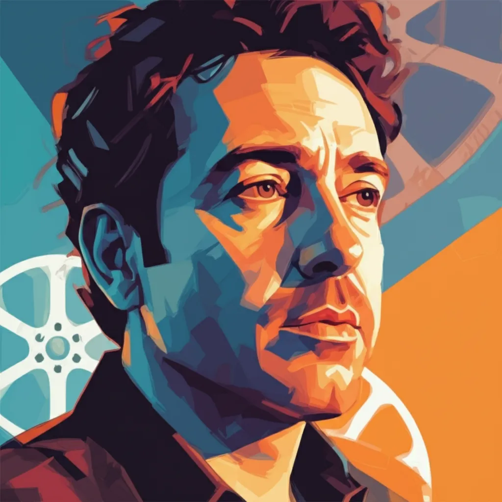 Artistic portrait of Alek Keshishian