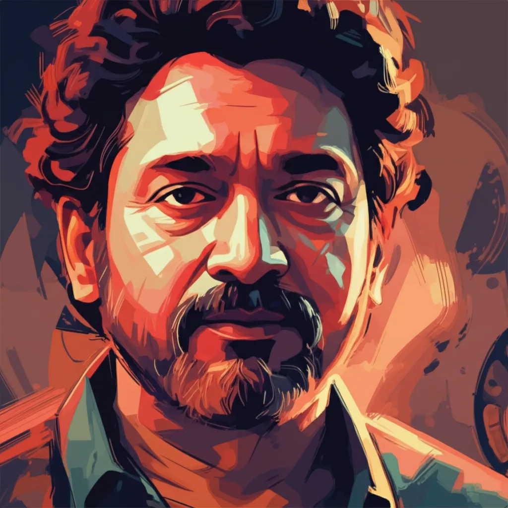 Artistic portrait of Rakeysh Omprakash Mehra