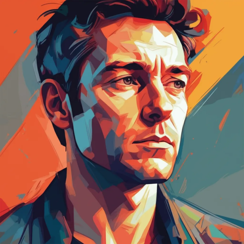Artistic portrait of Simon Shore