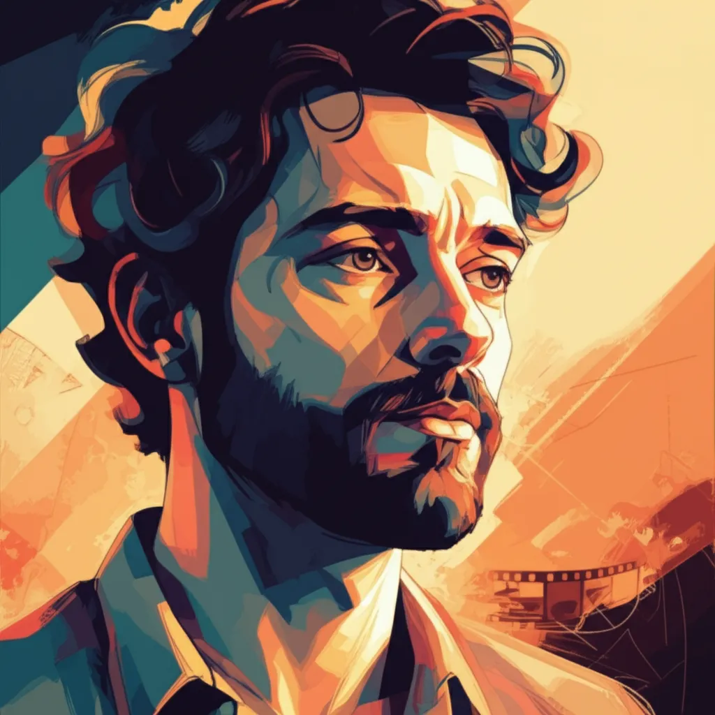 Artistic portrait of Gregor Zoric