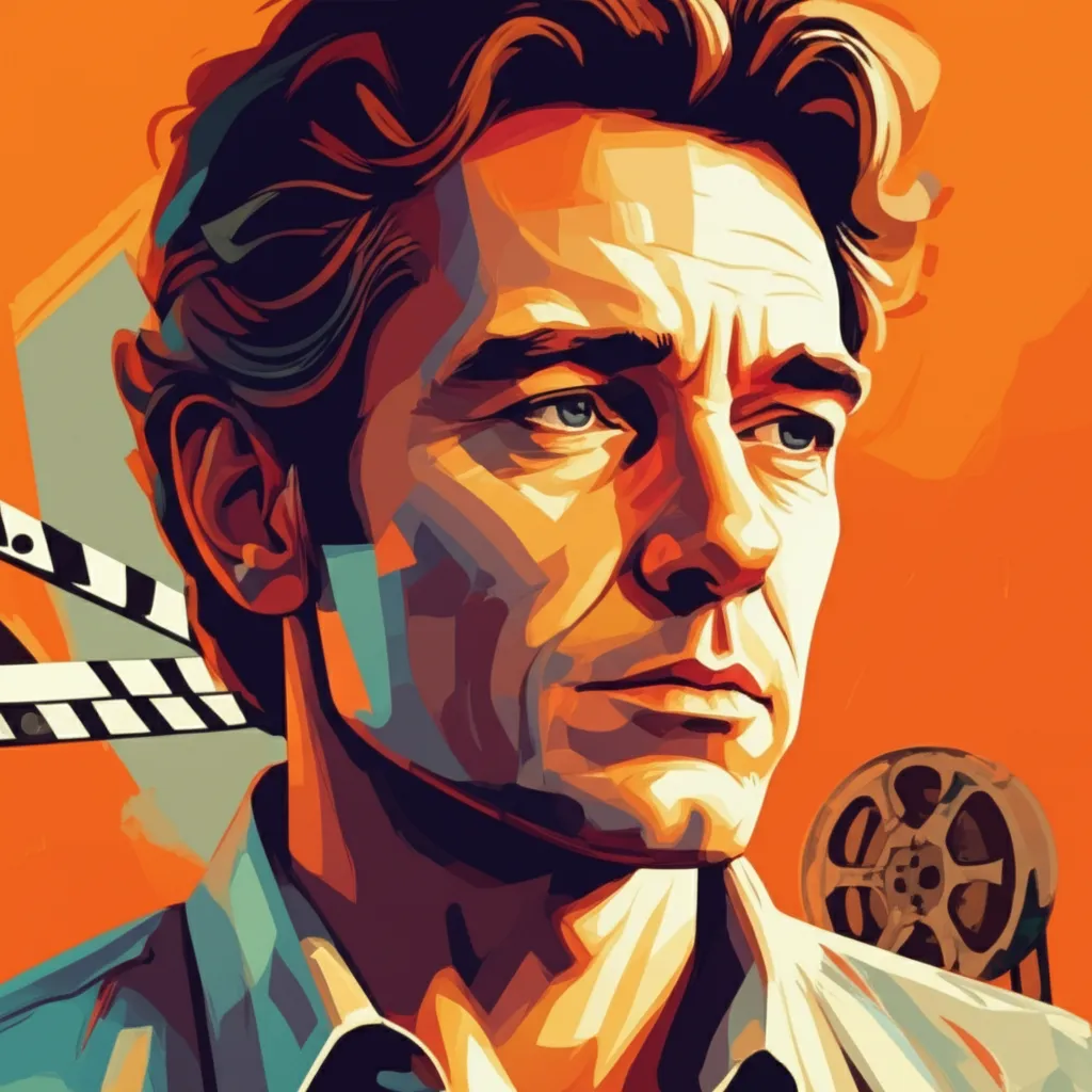Artistic portrait of Michael Lander