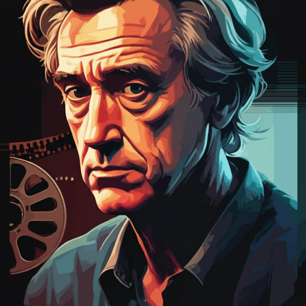 Artistic portrait of David Lynch
