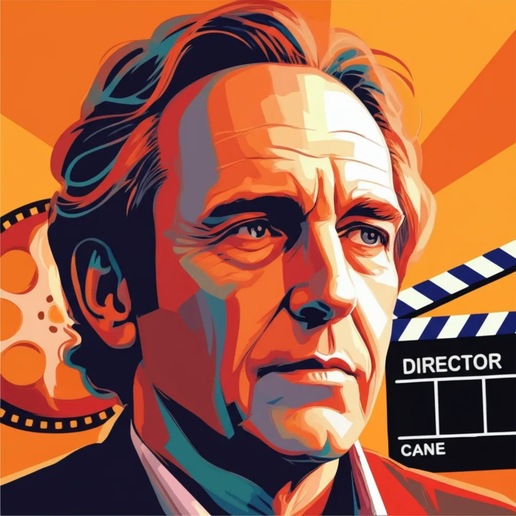 Artistic portrait of Michael Ritchie