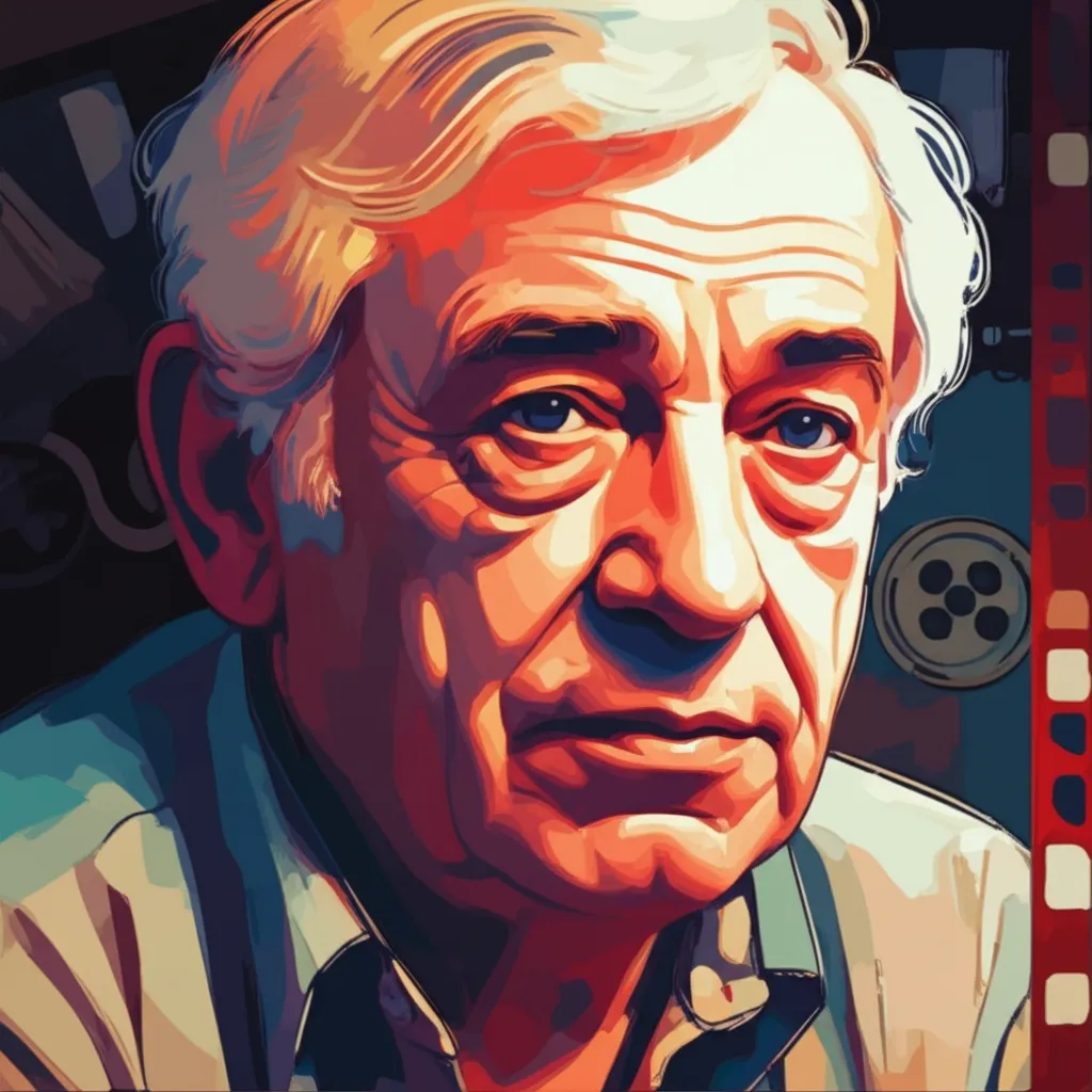 Artistic portrait of Georgiy Daneliya