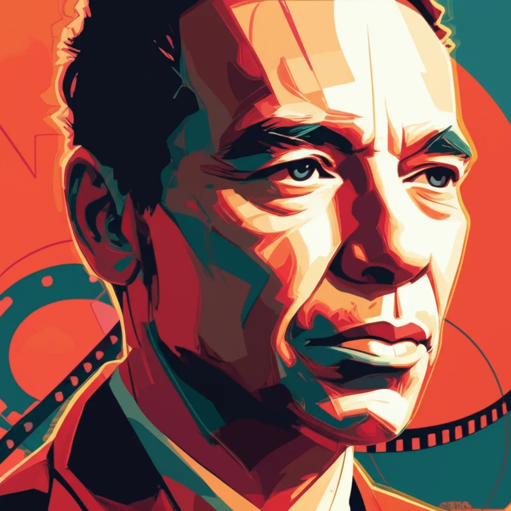 Artistic portrait of Ralph Ziman