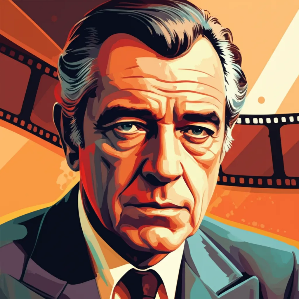 Artistic portrait of Terence Young