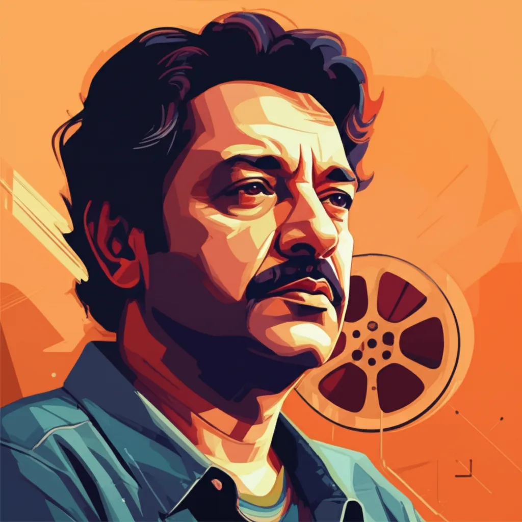 Artistic portrait of Girish Malik
