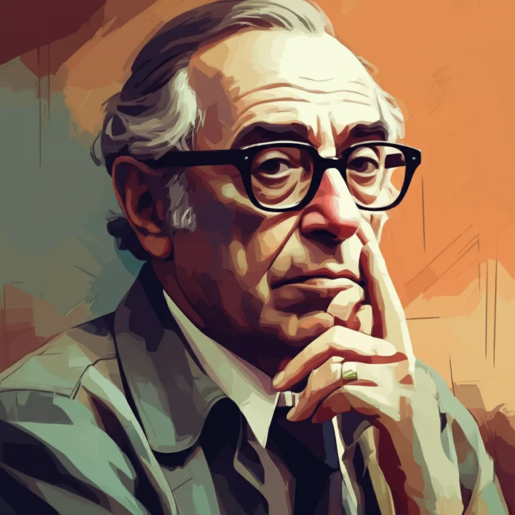 Artistic portrait of Mario Monicelli
