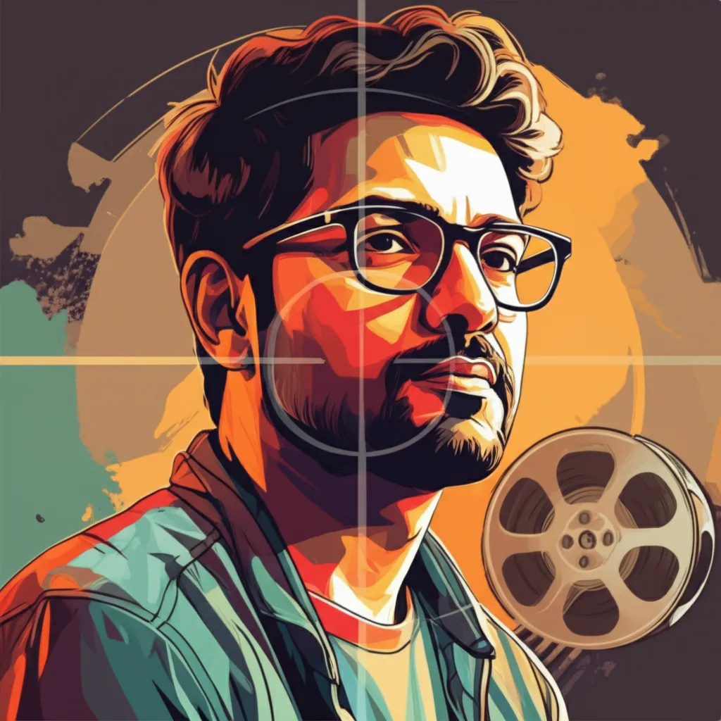 Artistic portrait of Sharan Sharma